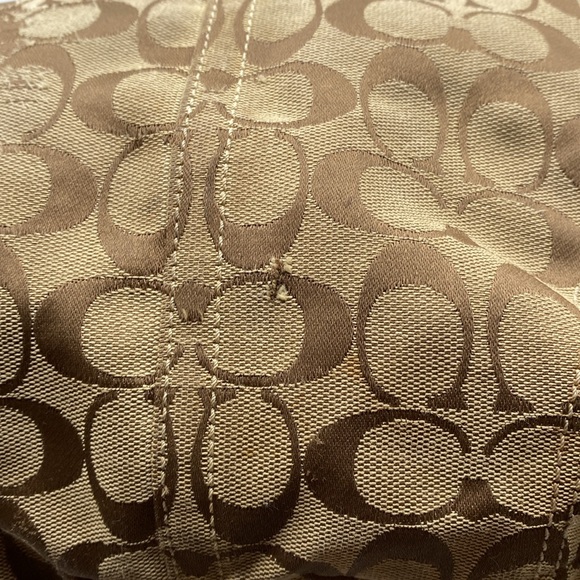 629 Coach signature #f13116 patient trip PROJECT BAG see pics - Picture 5 of 8